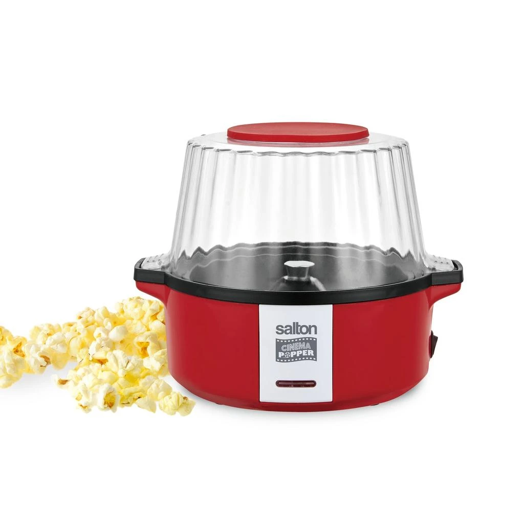 Salton Cinema Popper Stir Popcorn Maker - Red 1