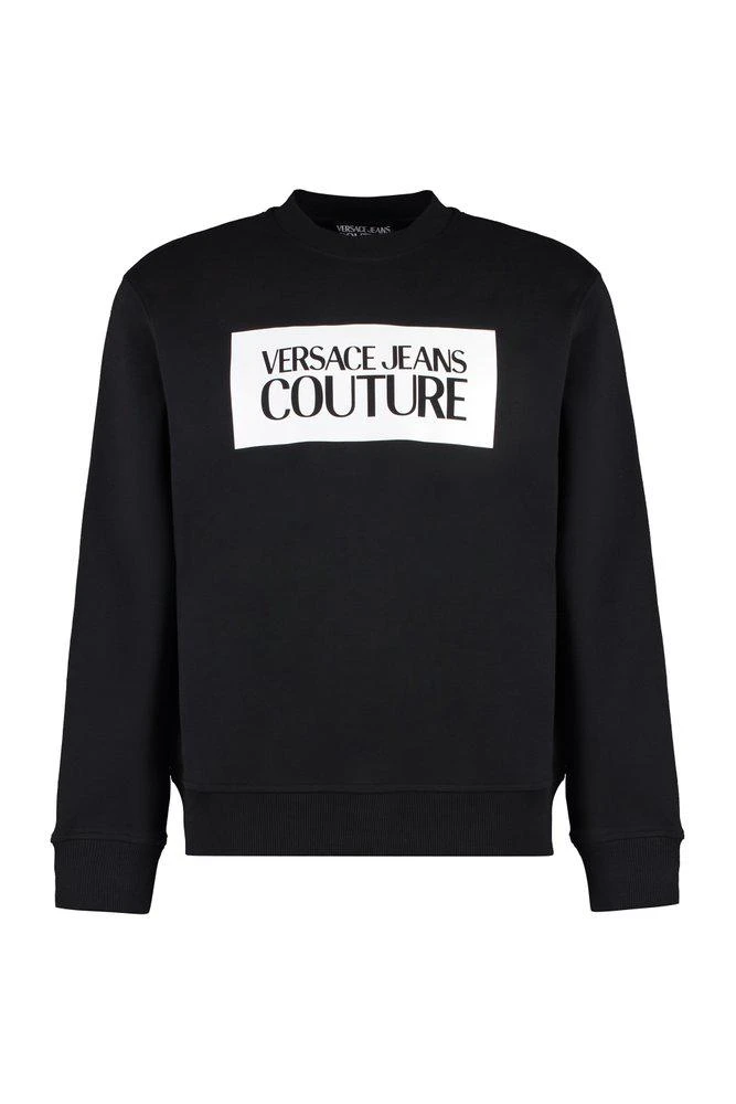 Versace Versace Jeans Couture Logo Printed Crewneck Sweatshirt 1