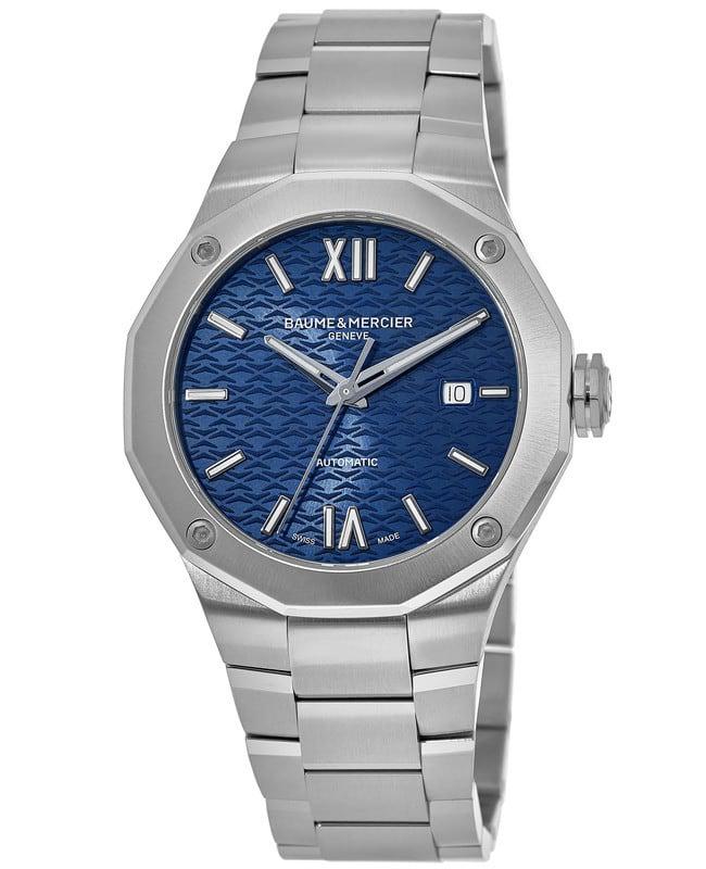 Baume & Mercier Baume & Mercier Riviera Automatic Blue Dial Steel Men's Watch 10620