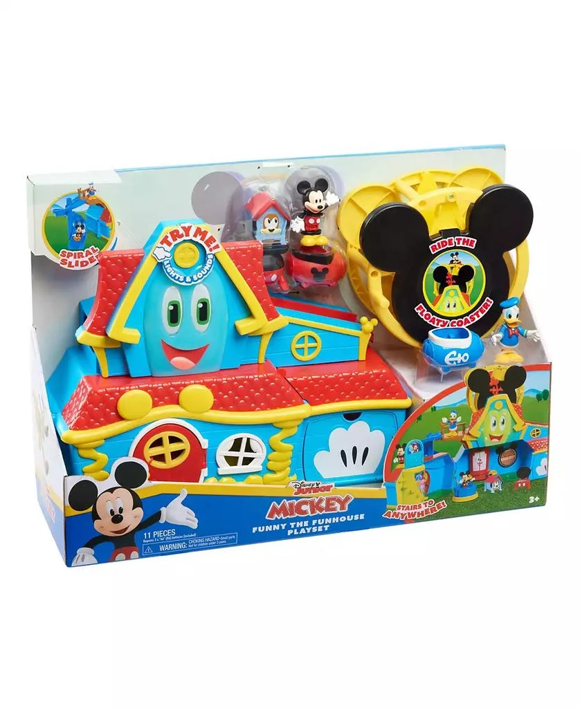 Mickey Mouse Disney Junior Funny the Funhouse Playset with Bonus Figures 11