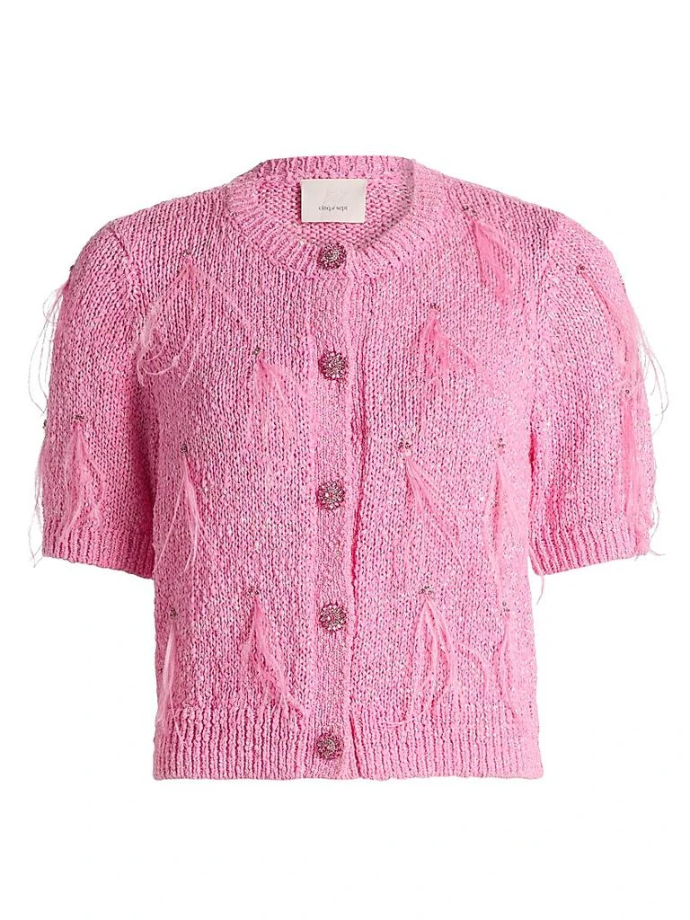 Cinq à Sept Coralie Cotton-Blend Cardigan