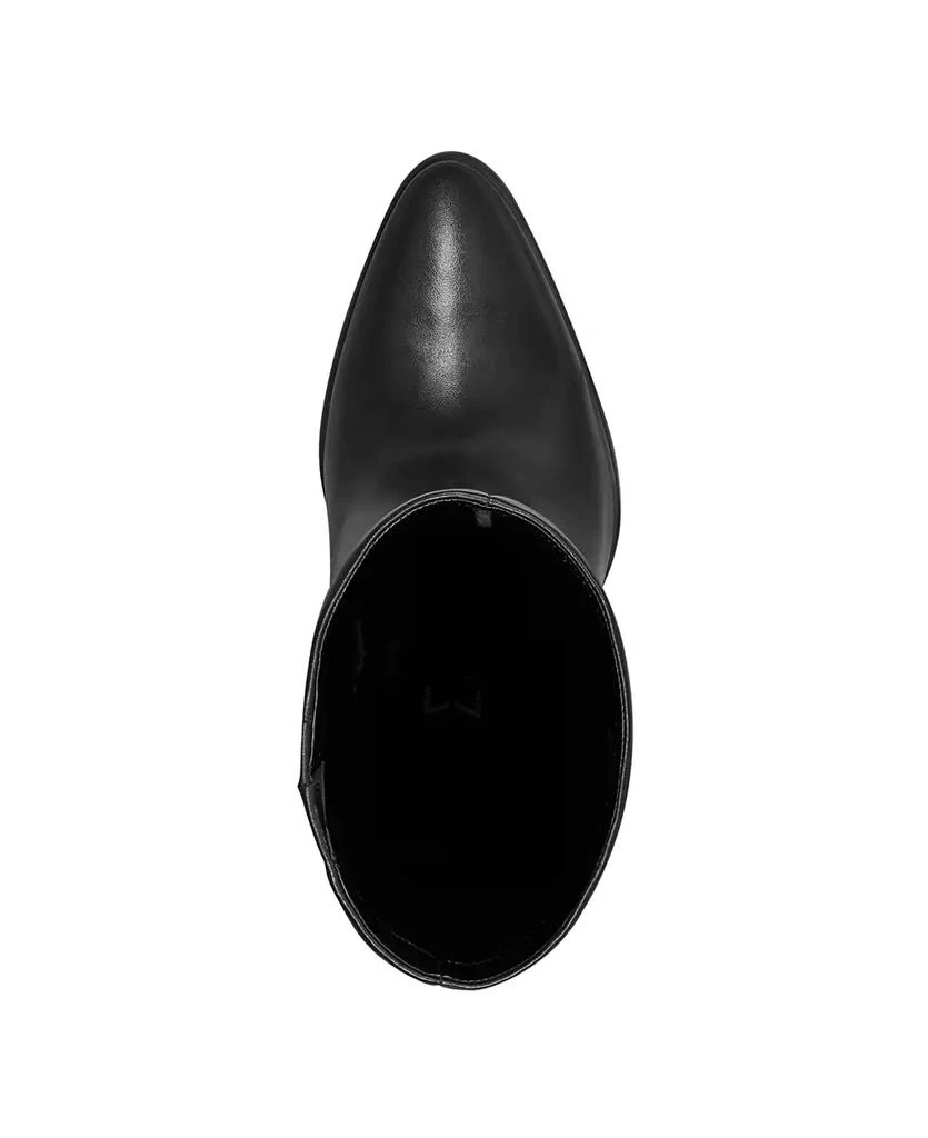 Marc Fisher Women's Lannie Pointy Toe Block Heel Knee High Dress Boots 4