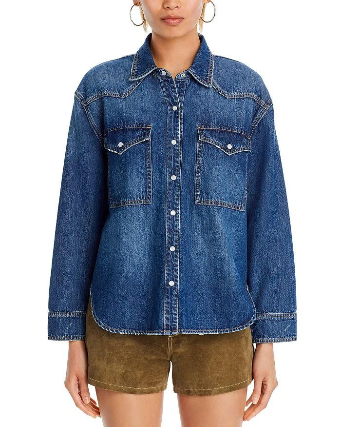 Blank NYC Denim Shirt 6