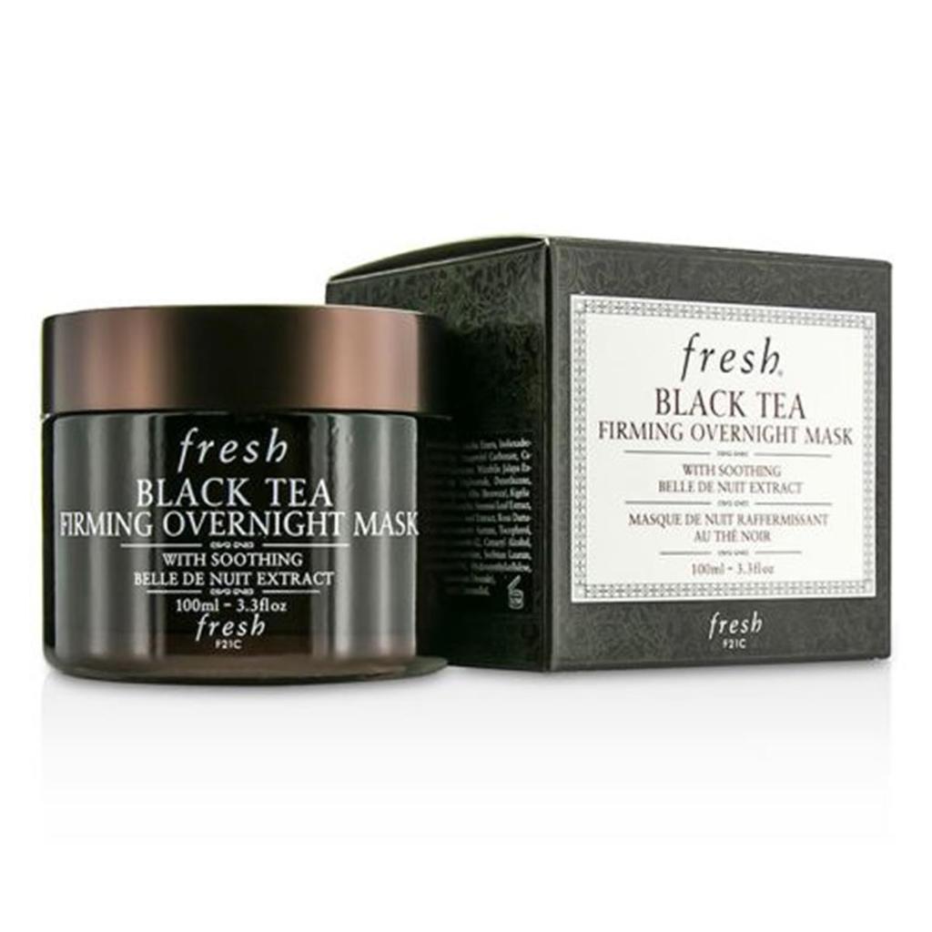 Fresh 189254 Black Tea Firming Overnight Mask, 100 ml-3.3 oz
