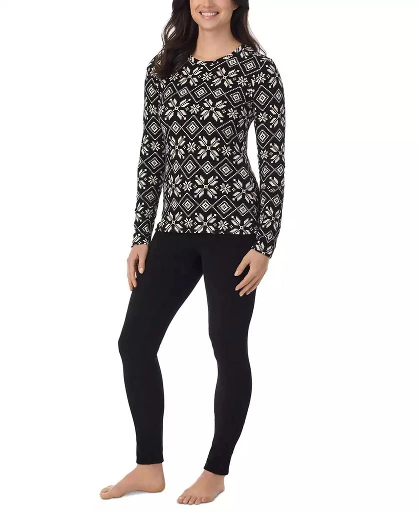 Cuddl Duds Fleecewear Stretch Crewneck Top 3