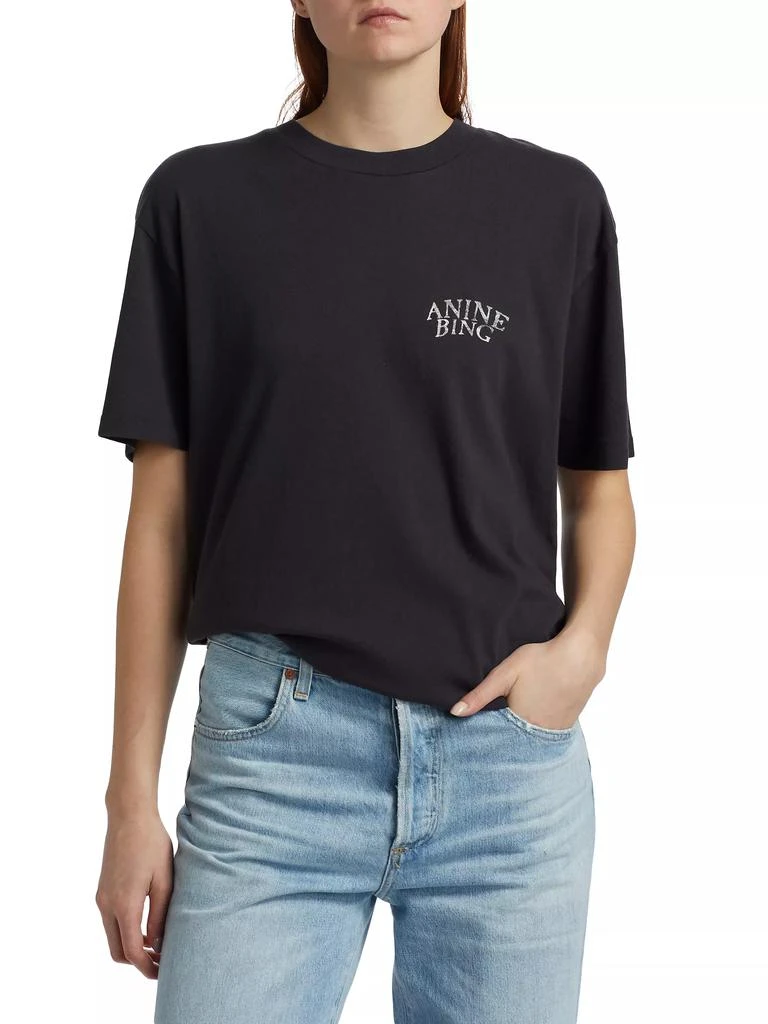 ANINE BING Walker Band T-Shirt 3