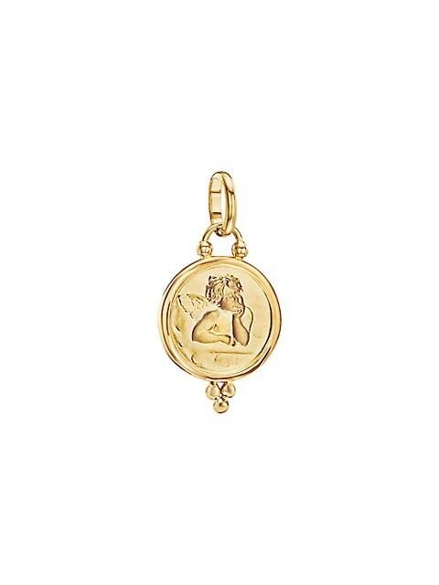 Temple St. Clair Florence86 18K Yellow Gold Medium Pendant