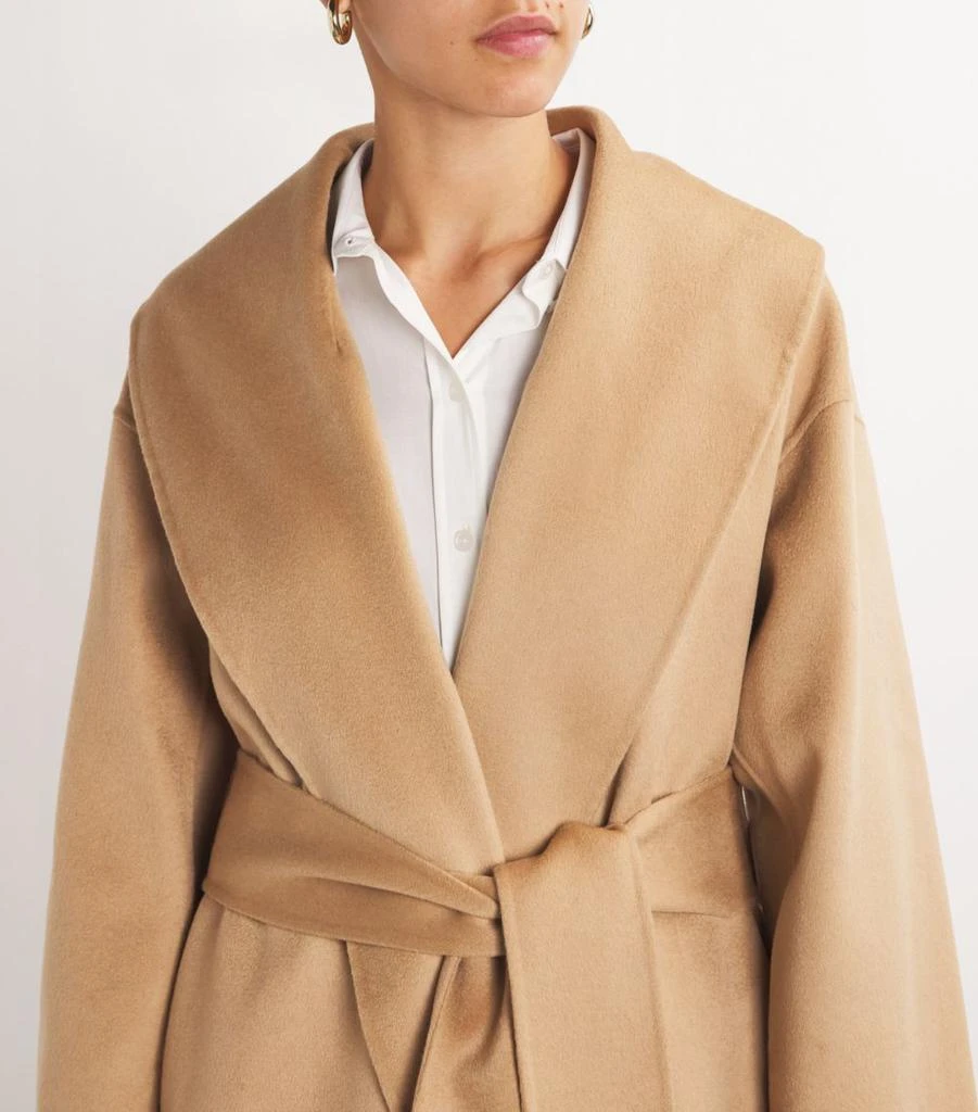 AEXAE Cashmere-Wool Blend Wrap Coat 6