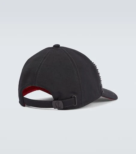 Christian Louboutin Enky Spikes cotton baseball cap 4