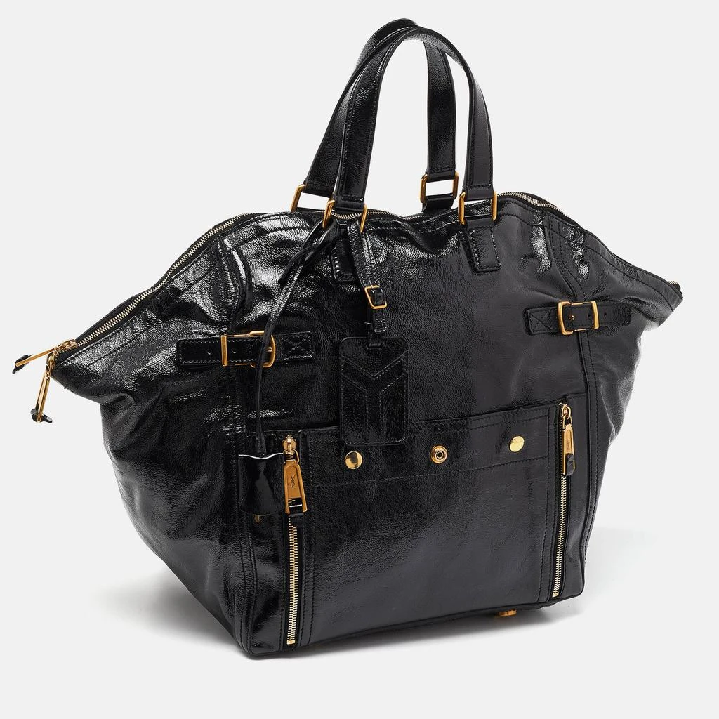 Yves Saint Laurent Patent Leather Large Downtown Tote 2
