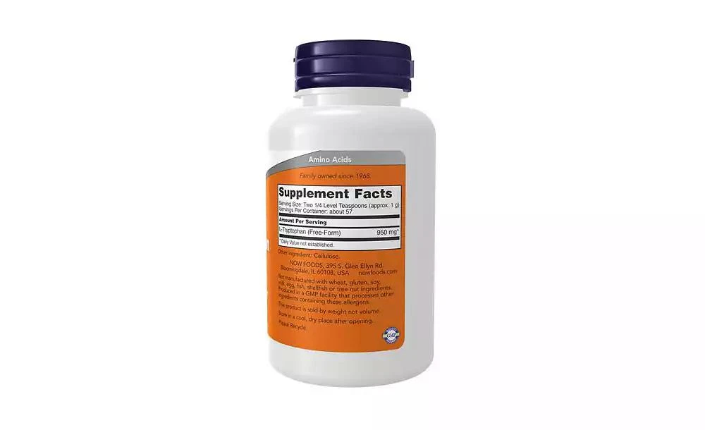 Now Foods L-Tryptophan ,Powder 2 oz 2