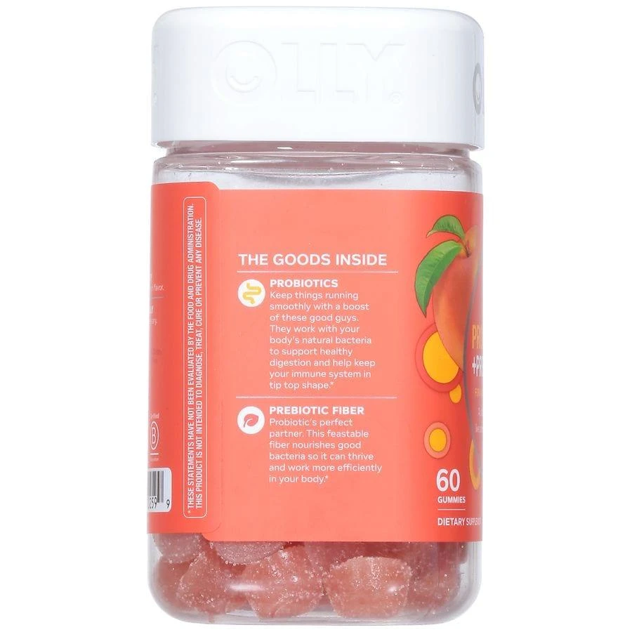 OLLY Probiotic + Prebiotic Peachy Peach 6