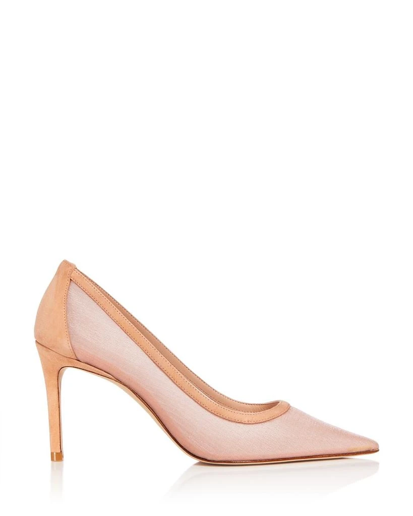 Stuart Weitzman Women's Stuart 85 Mesh Pumps 2