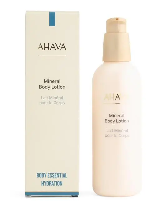 AHAVA Made In Israel 8.5oz Mineral Body Lotion