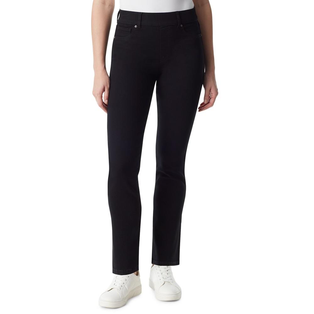 Gloria Vanderbilt Women's Shape Effect Pull-On Straight-Leg Jeans