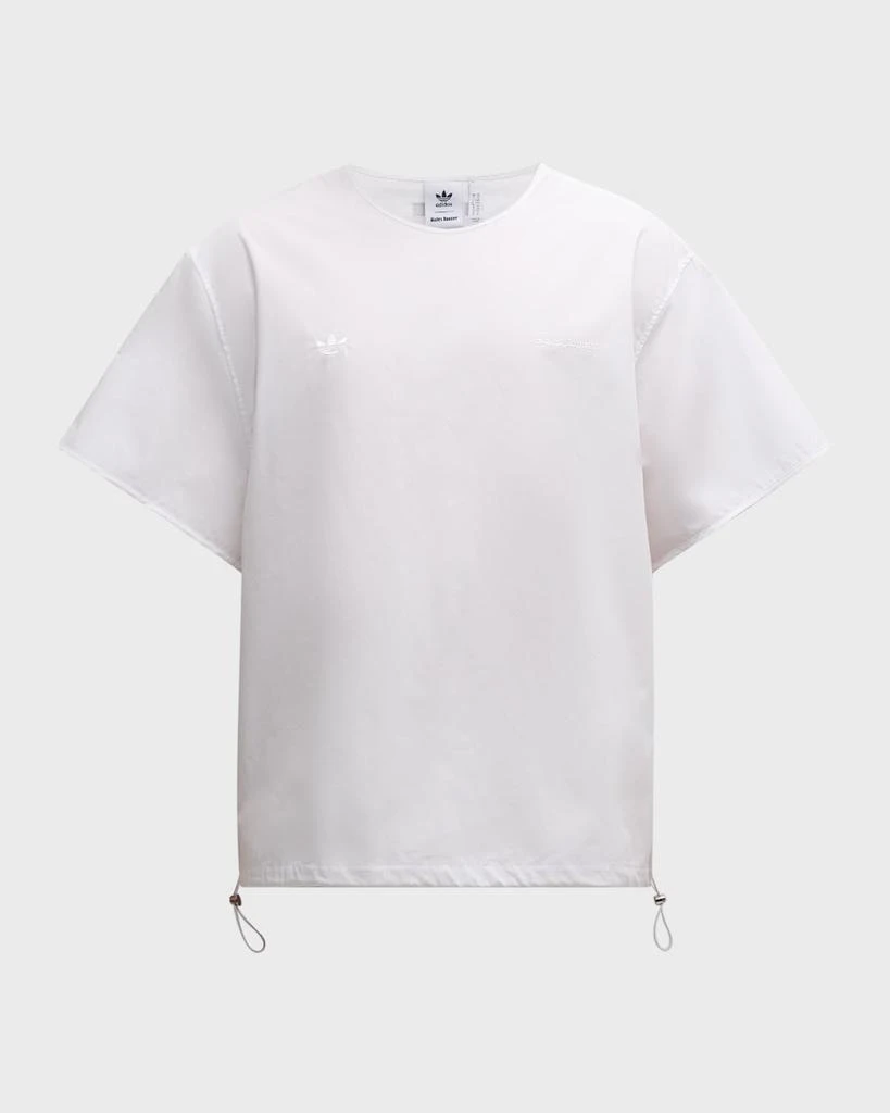 Adidas x Wales Bonner Men's Poplin Drawcord T-Shirt 2