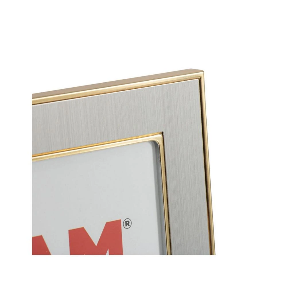 JAM Paper Plated Metal Picture Frames - 5 x 7 - 2 Per Pack 2