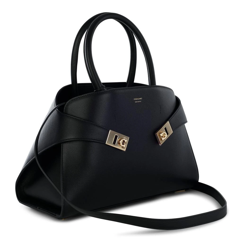 Salvatore Ferragamo Ferragamo Hug Logo Printed Tote Bag 3