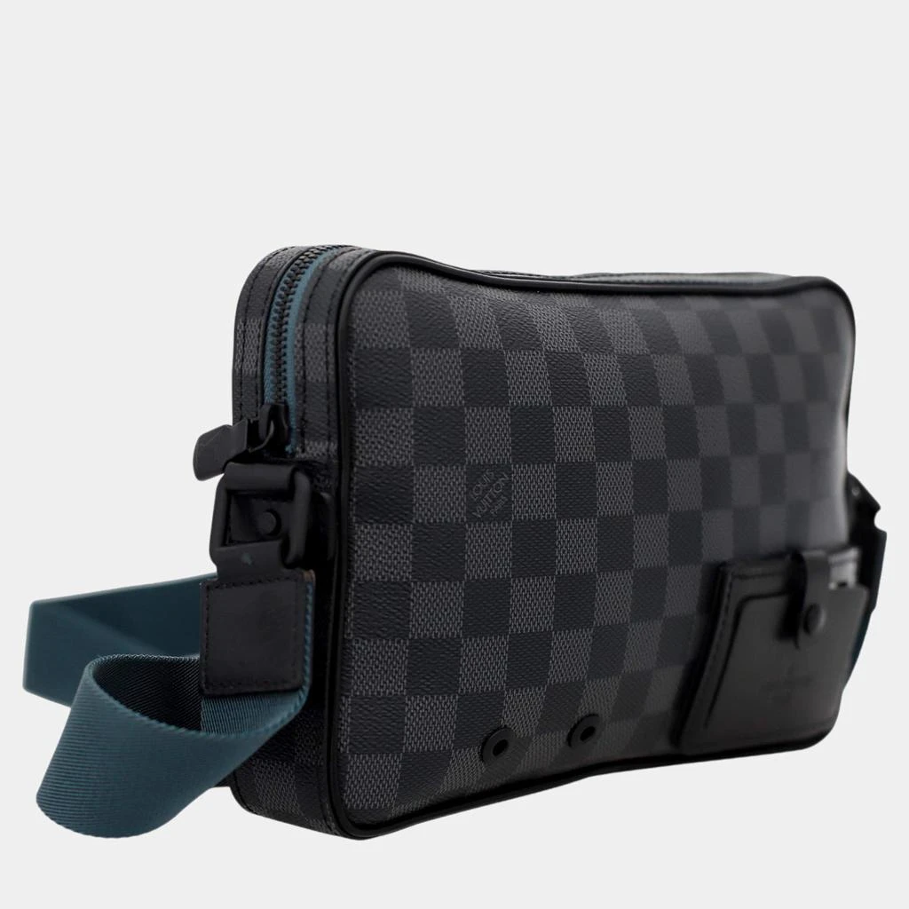Louis Vuitton Louis Vuitton Grey Damier Graphite Alpha Messenger Bag 5