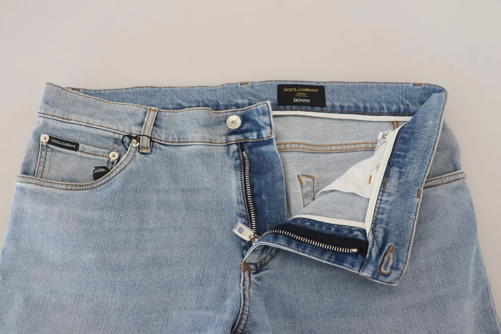 Dolce 
Gabbana Dolce 
Gabbana Blue Wash Slim Fit Cotton Denim Jeans 5