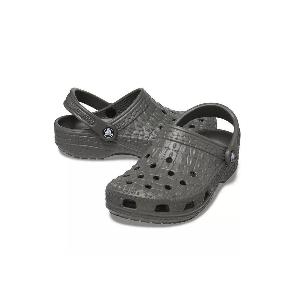 预计3周后发货 Crocs Sandales Crocs Classic Crocskin Clog - Kaki 2