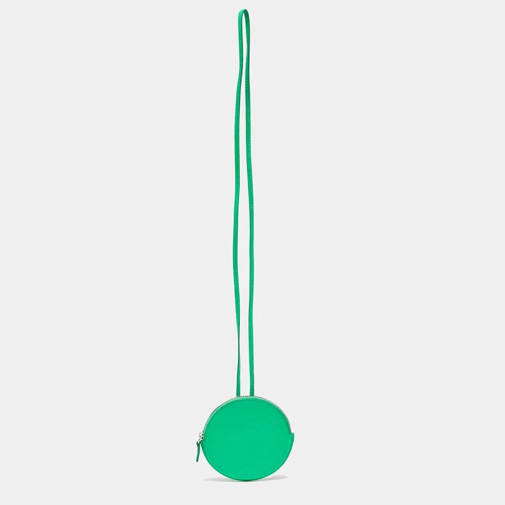 Jacquemus Jacquemus Green Leather Le Pitchou Coin Purse 5