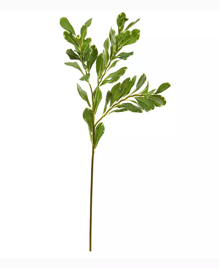 NEARLY NATURAL 28in. Variegated Salal Artificial Spray Set of 4