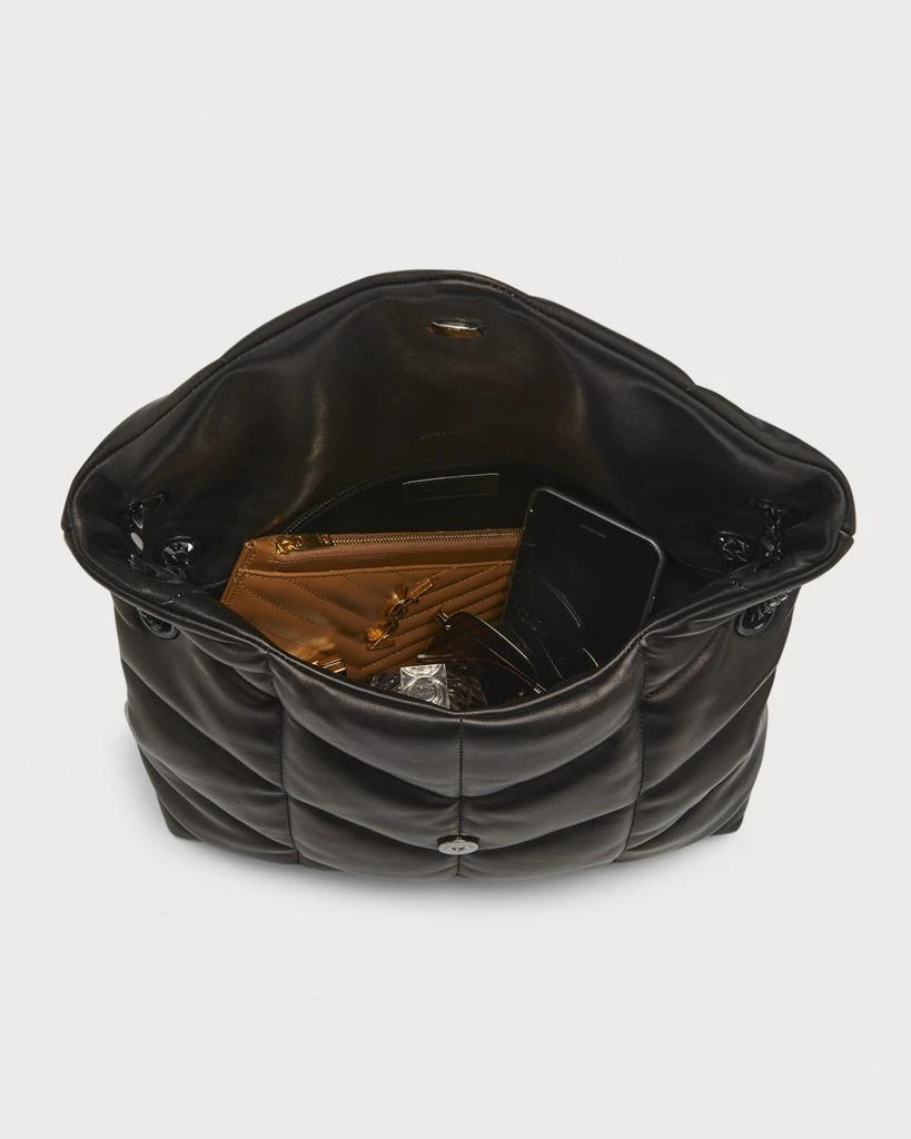 Yves Saint Laurent Lou Puffer Medium YSL Shoulder Bag in Quilted Leather 8