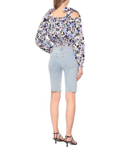 Alexandra Miro Gypsy floral cotton crop top 3