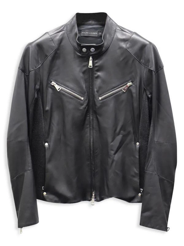 Ralph Lauren Lambskin Leather Racing Jacket 1