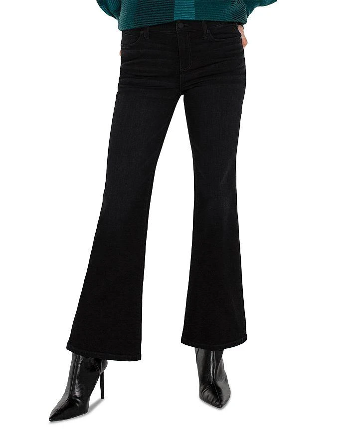 Liverpool Los Angeles Kennedy High Rise Flared Jeans in Apollo 1