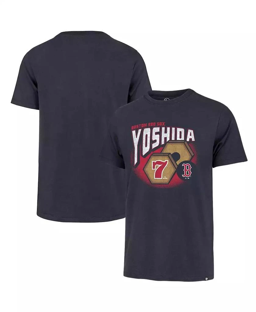 47 Brand Men's Masataka Yoshida Navy Boston Red Sox HR Celebration T-shirt 1