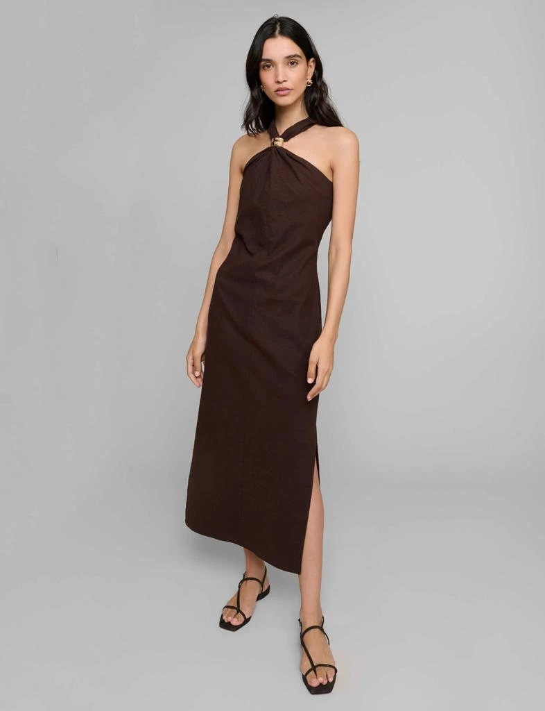 Pixie Market Attica Linen Gold Cuff Dress-BESTSELLER 4