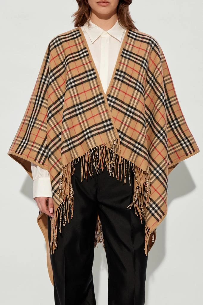 Burberry Wool poncho 6