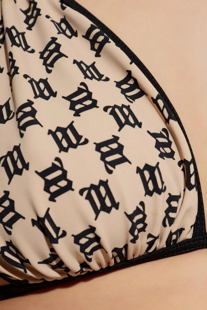 Misbhv Misbhv All-Over Logo Printed Swimsuit Top 2