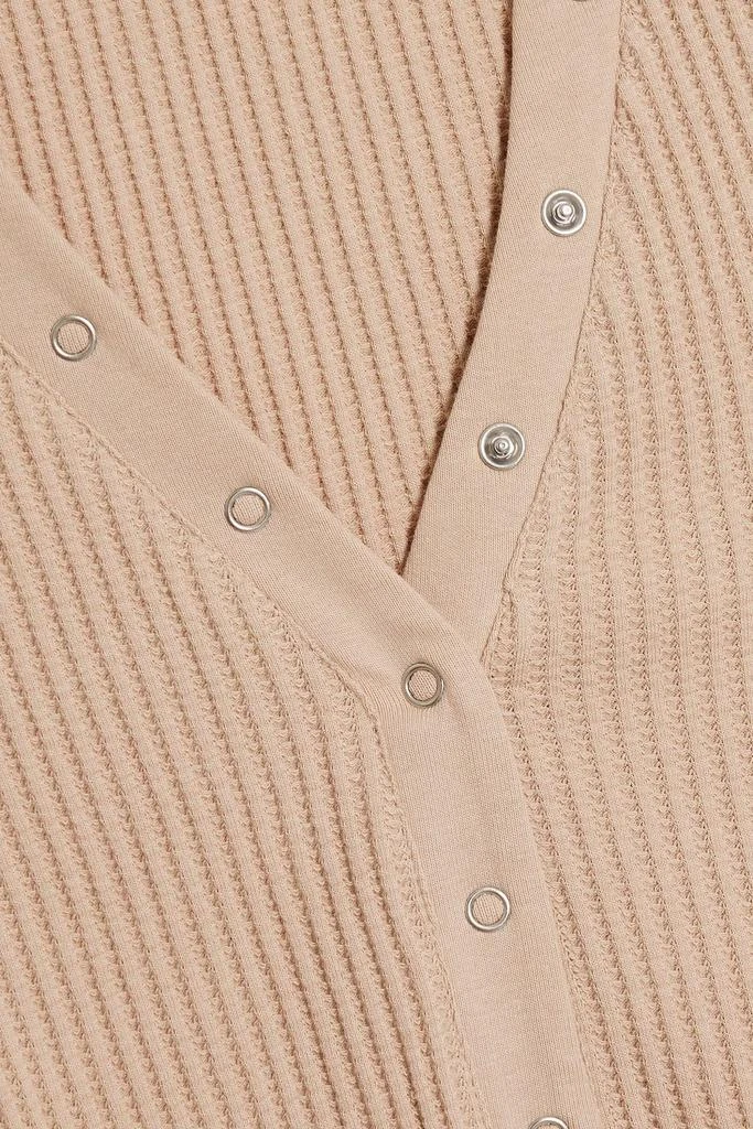 The Range Waffle-knit cotton-blend bodysuit 4