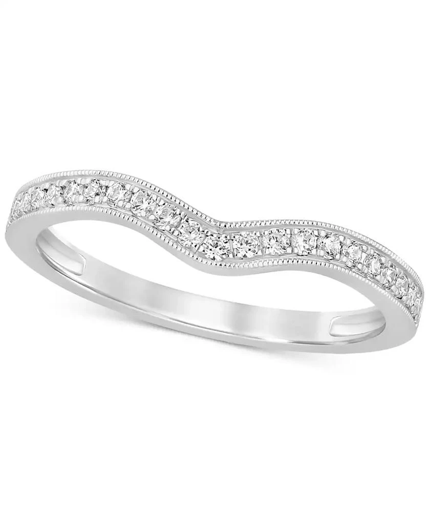 Macy
s Aquamarine (1-1/8 ct. t.w.) 
Diamond (1/2 ct. t.w.) Bridal Set in 14k White Gold 4