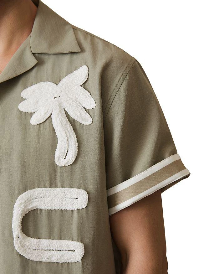 REISS Che Palco Embroidered Camp Shirt 5