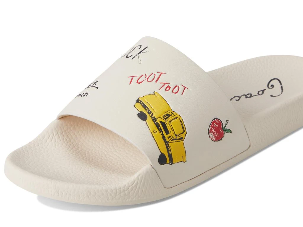 Coach Udele Sport Slide with Sketch Print 6