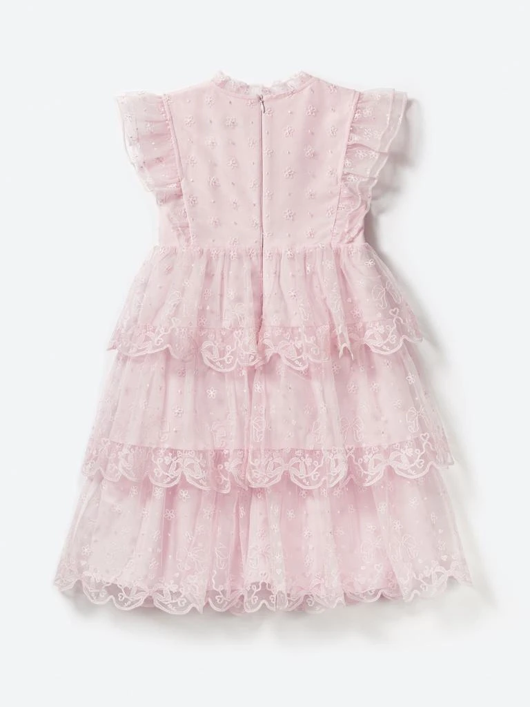 Self Portrait Self Portrait Girls Tulle Dress in Pink 3