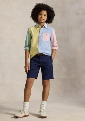 Ralph Lauren | Lauren Childrenswear Boys 8 20 Cotton Oxford Fun Shirt