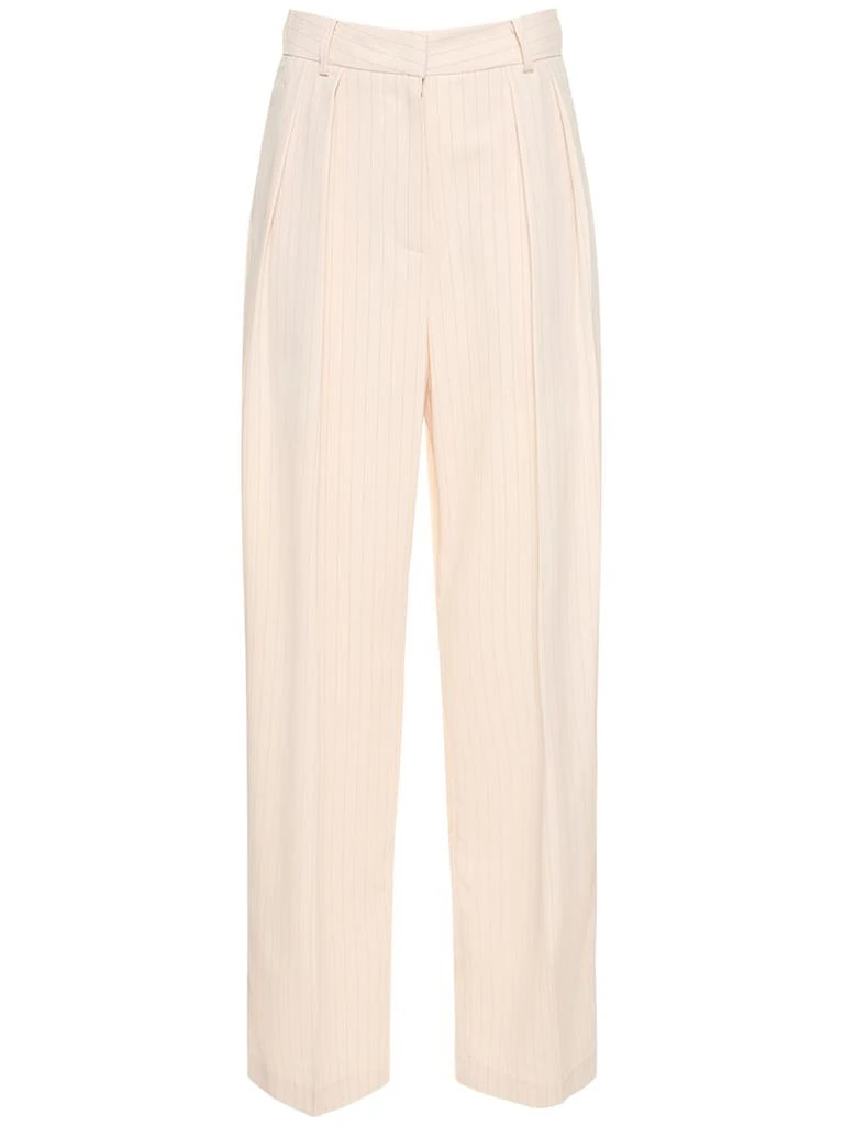 The Frankie Shop Tansy Pleated Fluid Pants 1