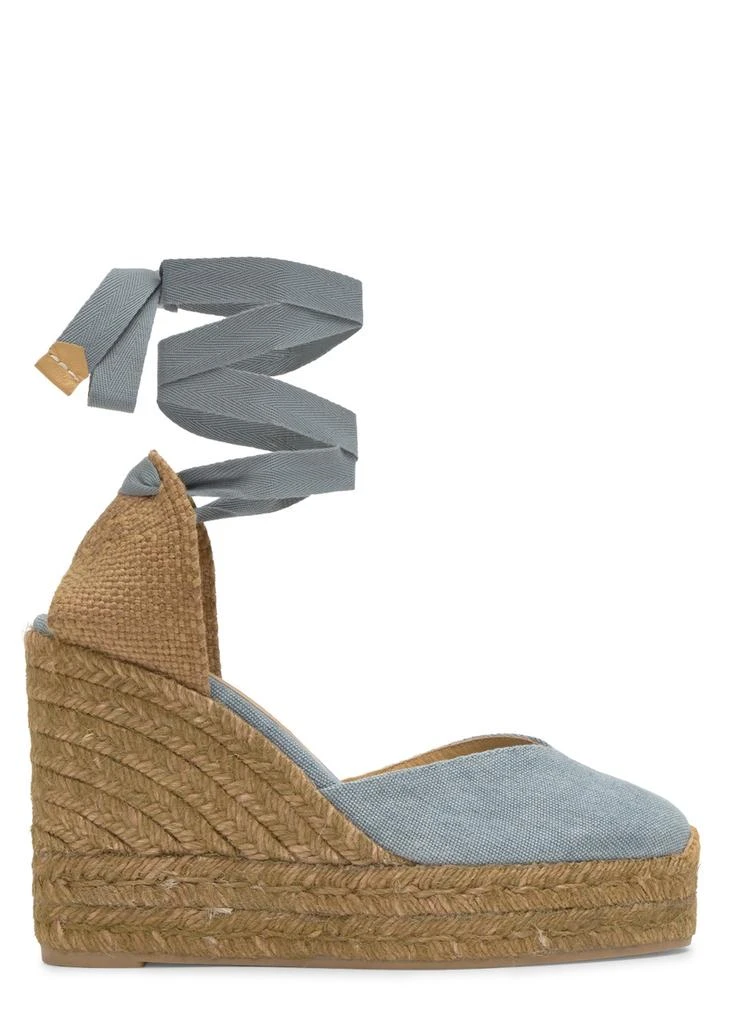 CASTAÑER Chiara canvas platform espadrilles
