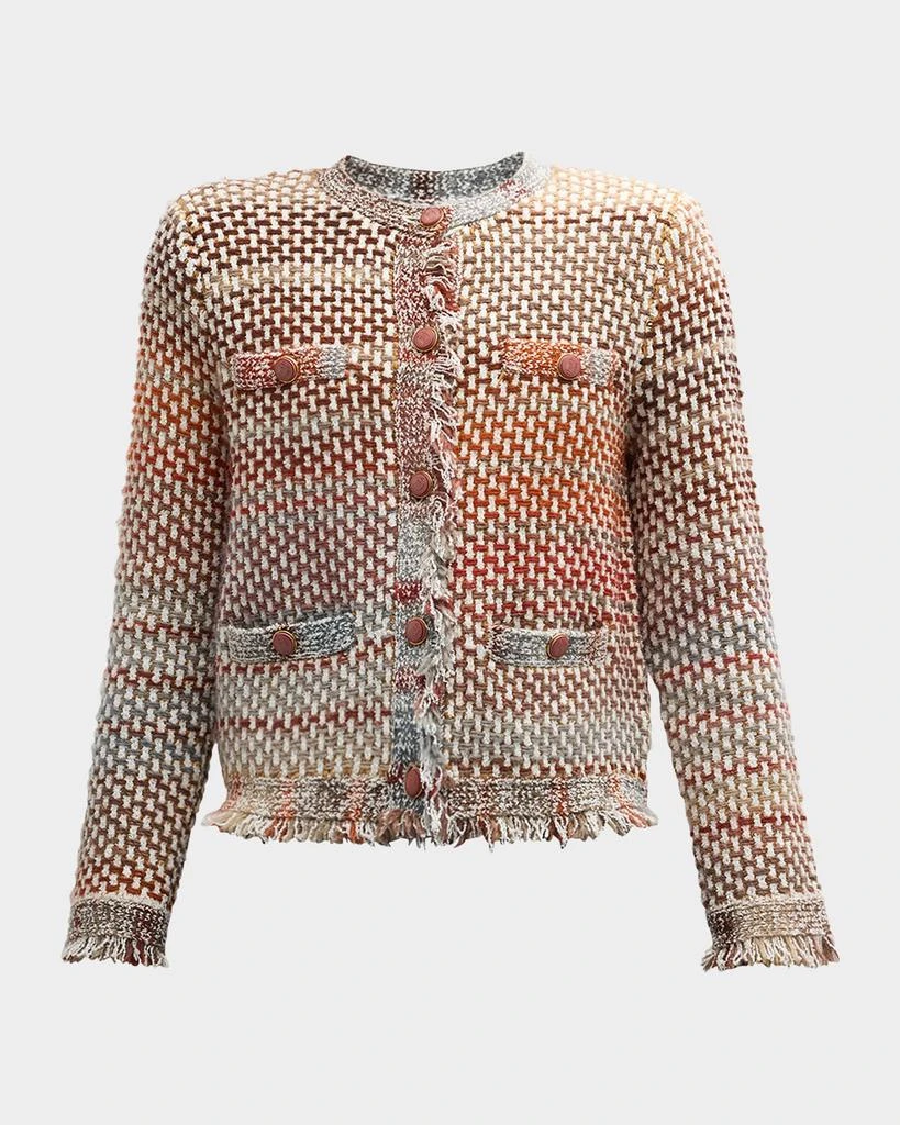VERONICA BEARD Sariyah Knit Jacket 1