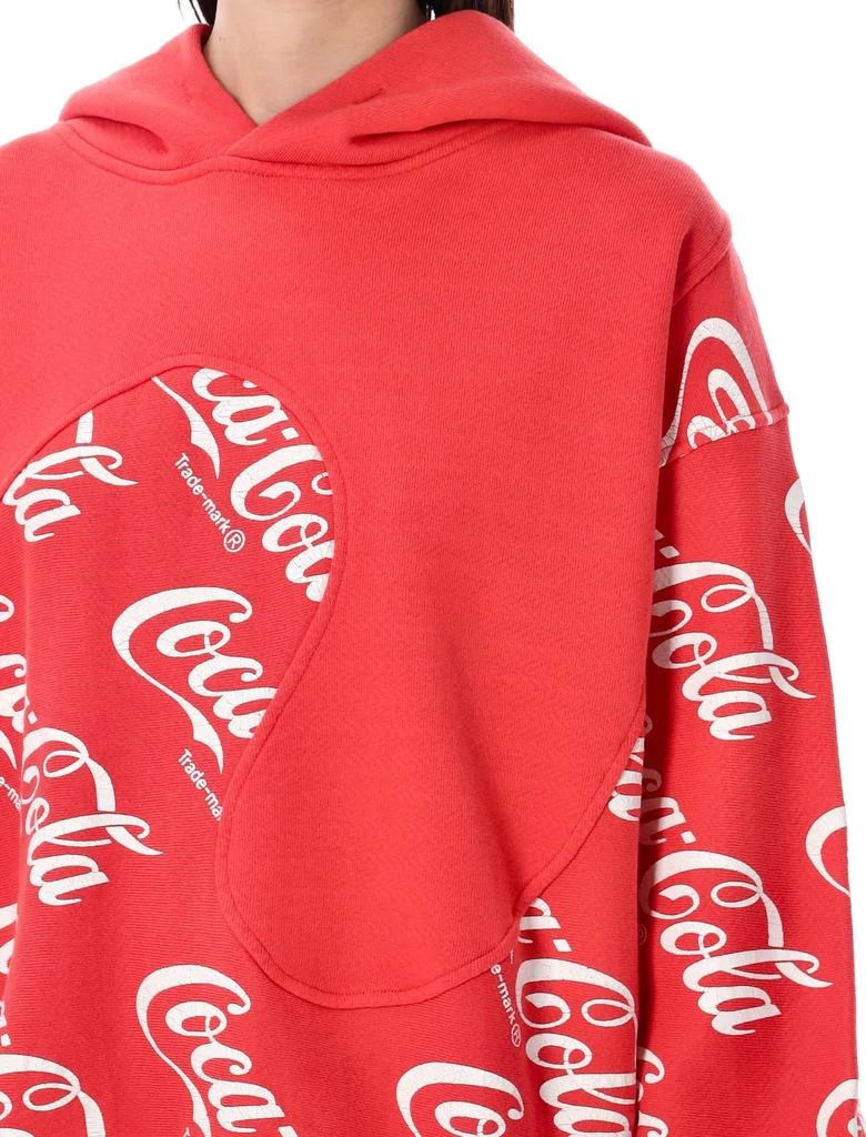 ERL Erl X Coca Cola Printed Swirl Hoodie 3