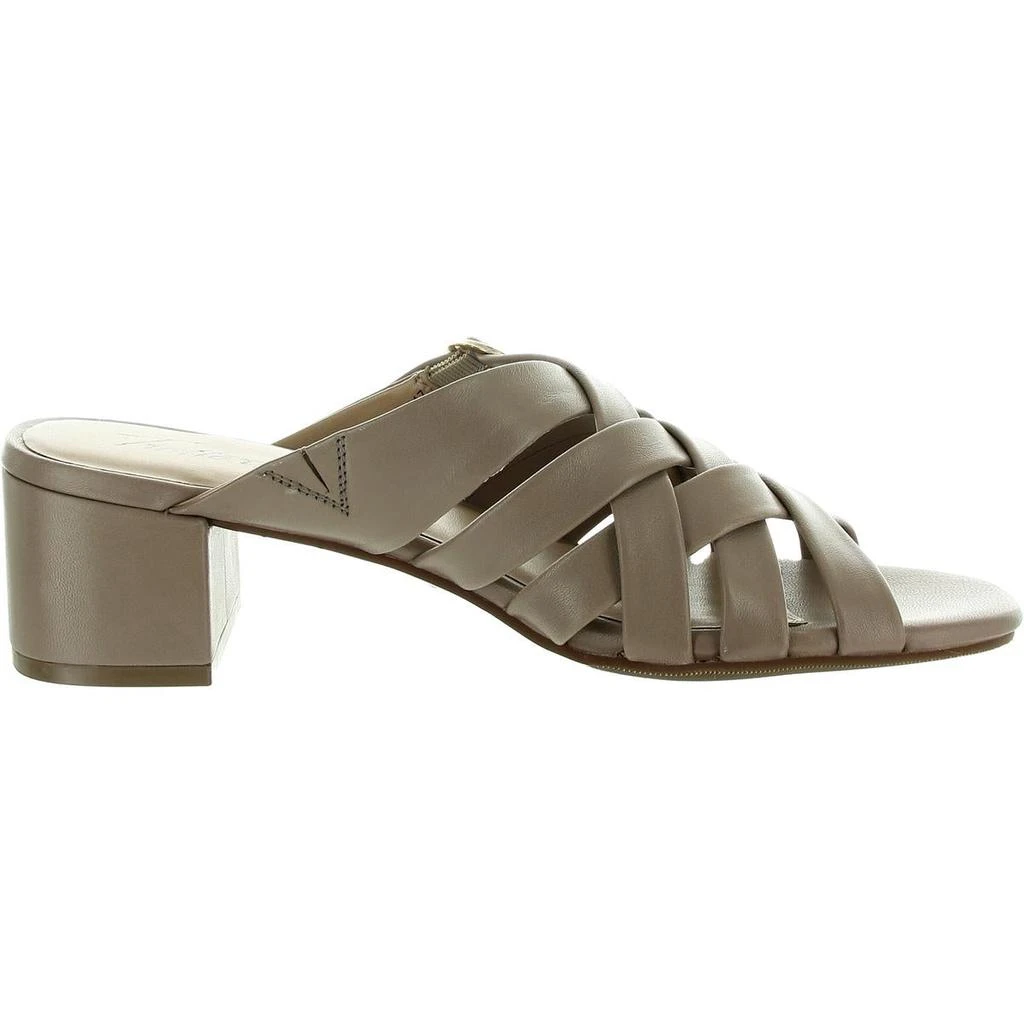 Trotters Womens Woven Leather Mule Sandals 2