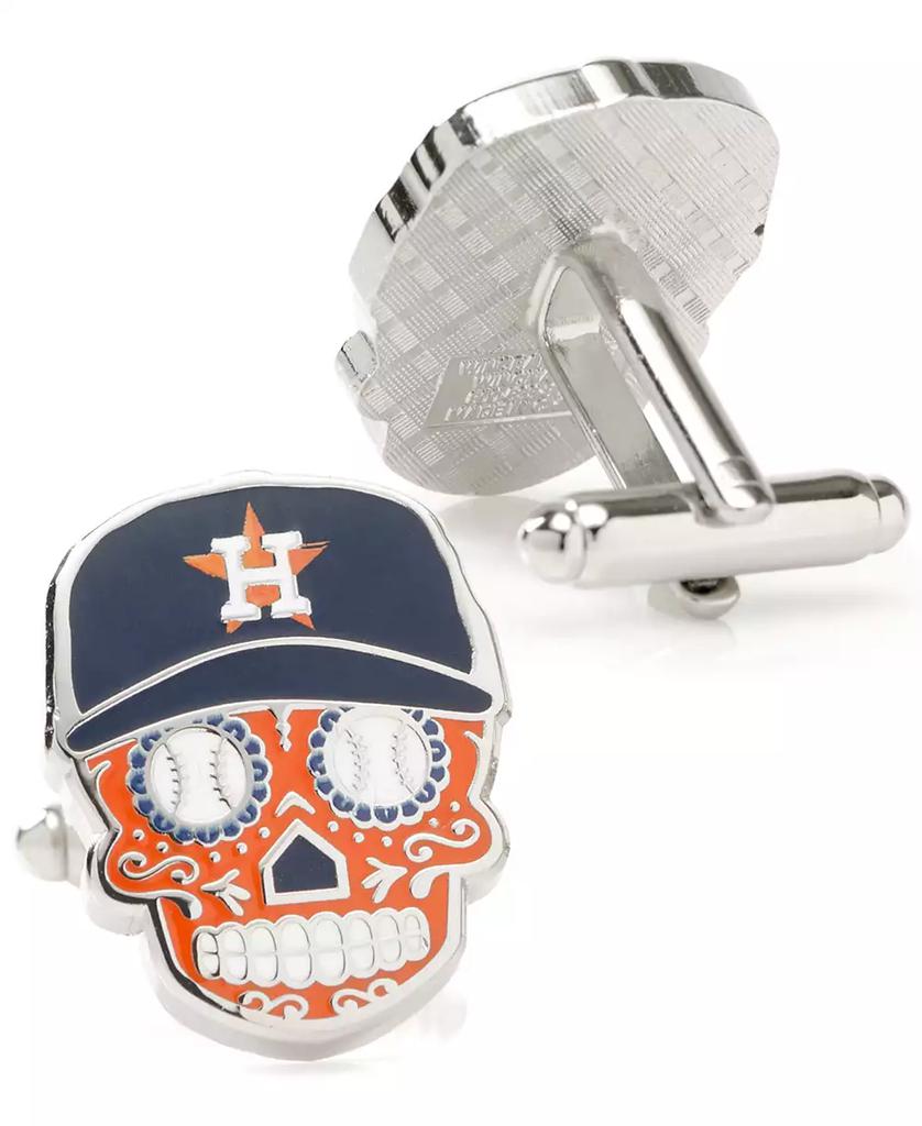 MLB Men's Houston Astros Sugar Skull Cufflinks