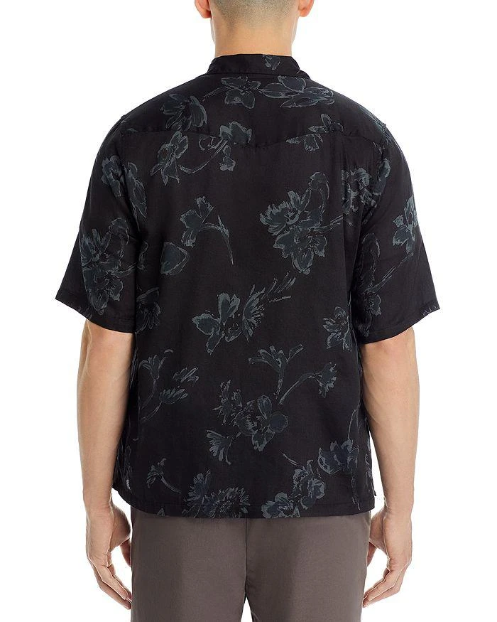 Officine Générale Short Sleeve Floral Shirt  4