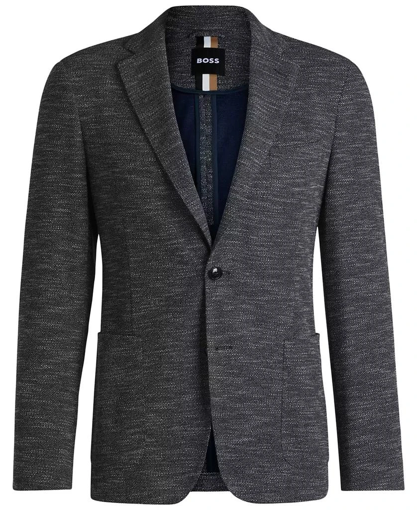 Hugo Boss Men's Micro-Patterned Slim-Fit Blazer 2