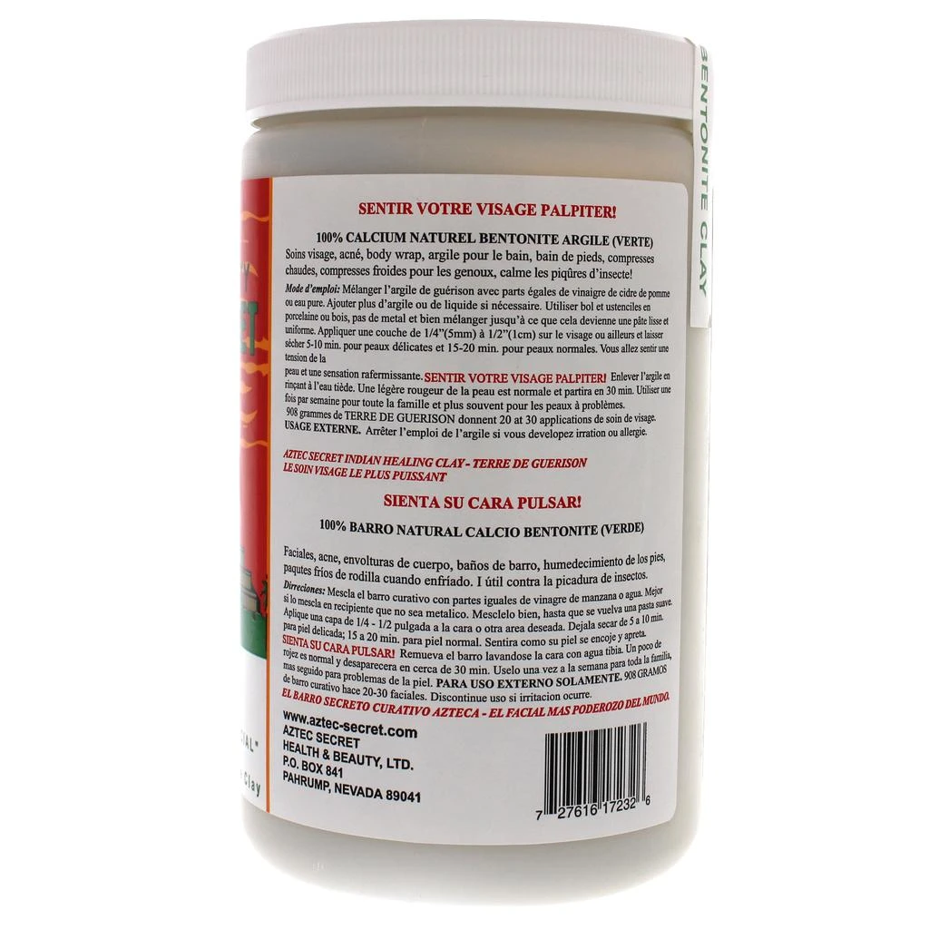 Aztec Secret Indian Healing Clay by  for Unisex - 2 lb Clay 3